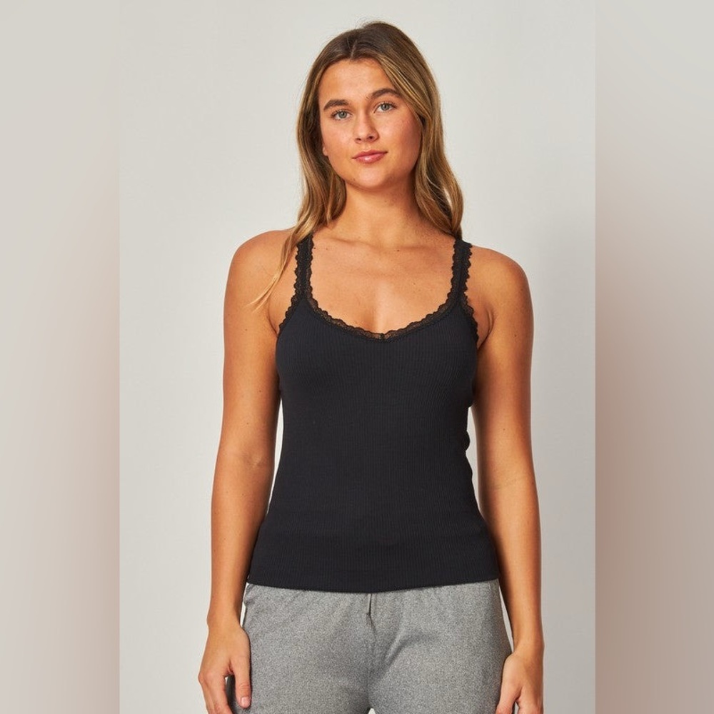 #01 Layla Lace Tank Top